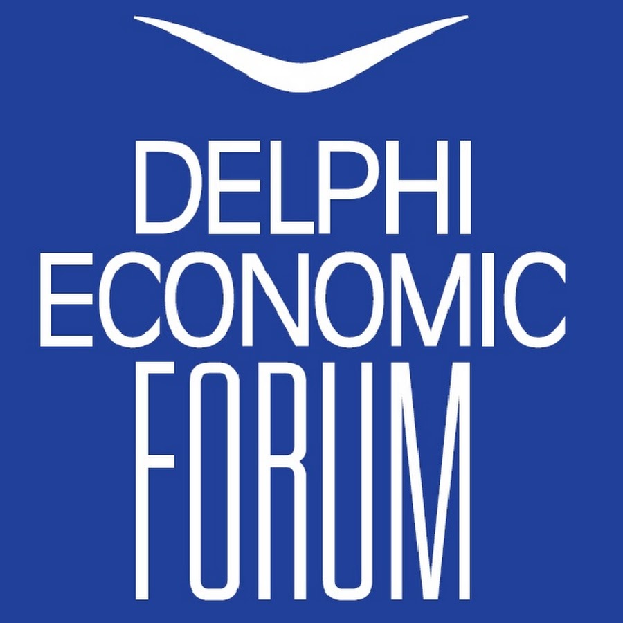 delphi economic forum logo blue