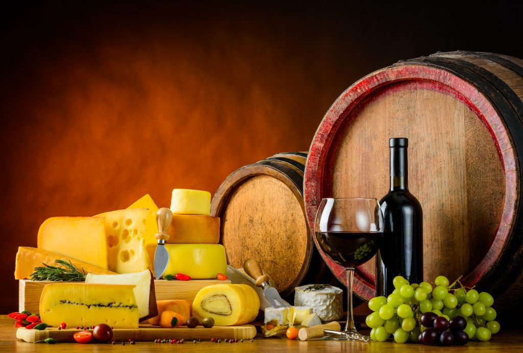 wine-barrel-with-cheese-and-food-2021-08-26-15-34-12-utc